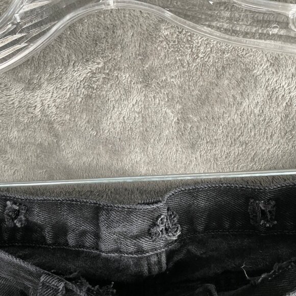 Rustler Black Faded Jeans Men’s 33x32 Straight Leg Vintage Workwear Denim Grunge - Picture 8 of 9